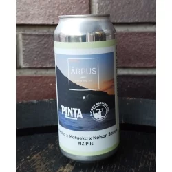 Arpus X PINTA X Mount Brewing Co Riwaka X Motueka X Nelson Sauvin NZ Pils